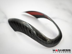 Alfa Romeo Stelvio Gear Knob Trim - Carbon Fiber - Pre '20 models - Feroce Carbon 